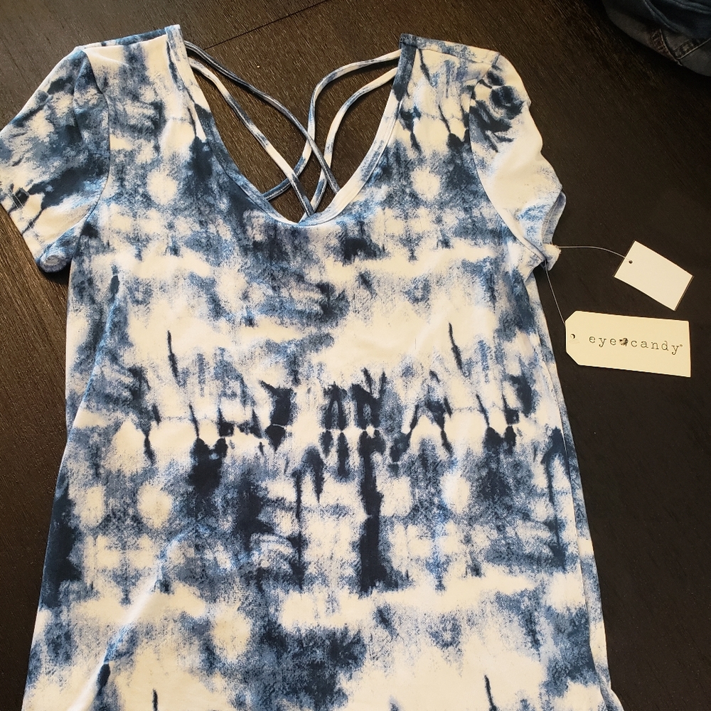 Eye candy tie dye t shirt